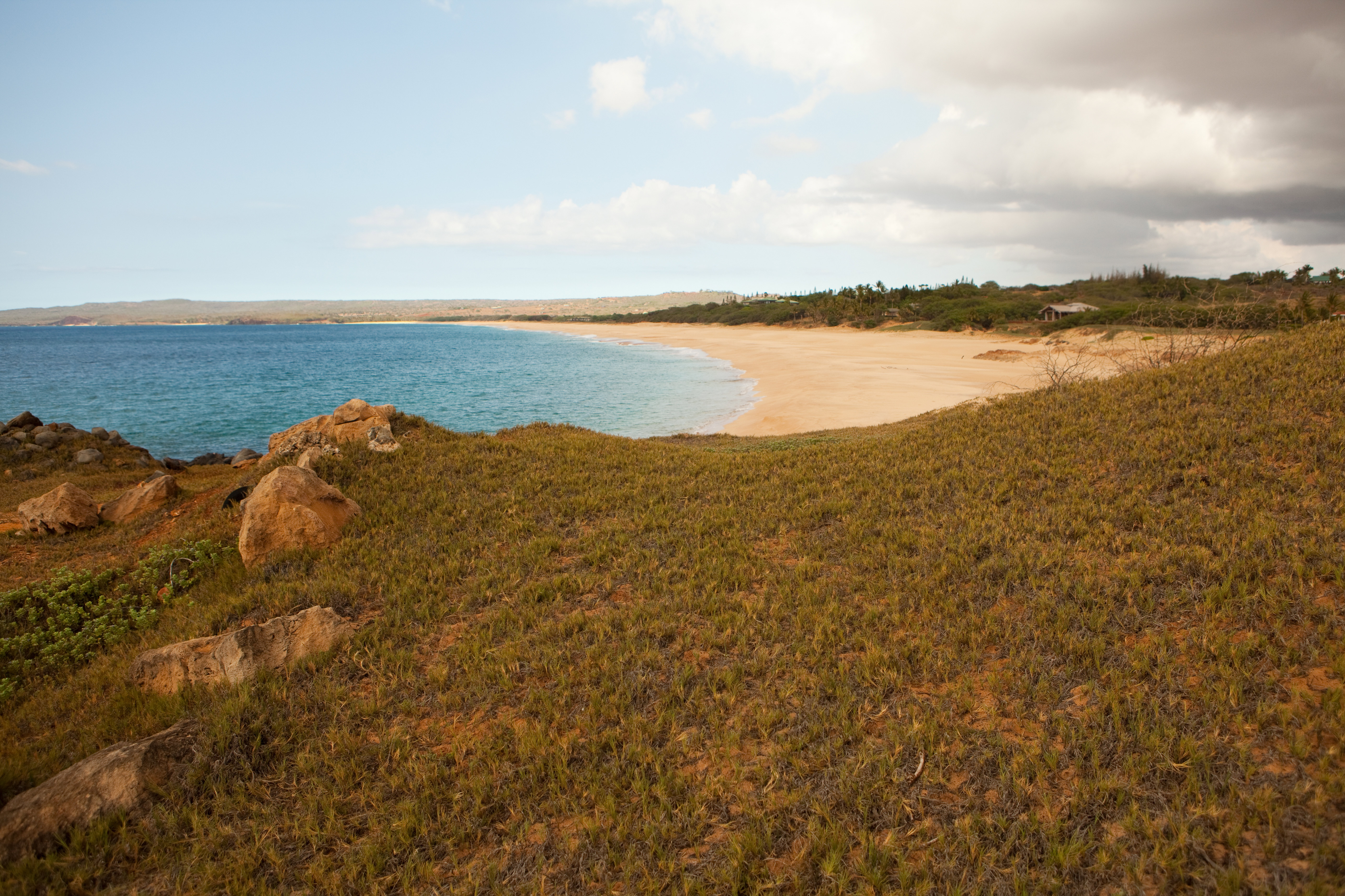 Der Papohaku Beach Park auf Molokai