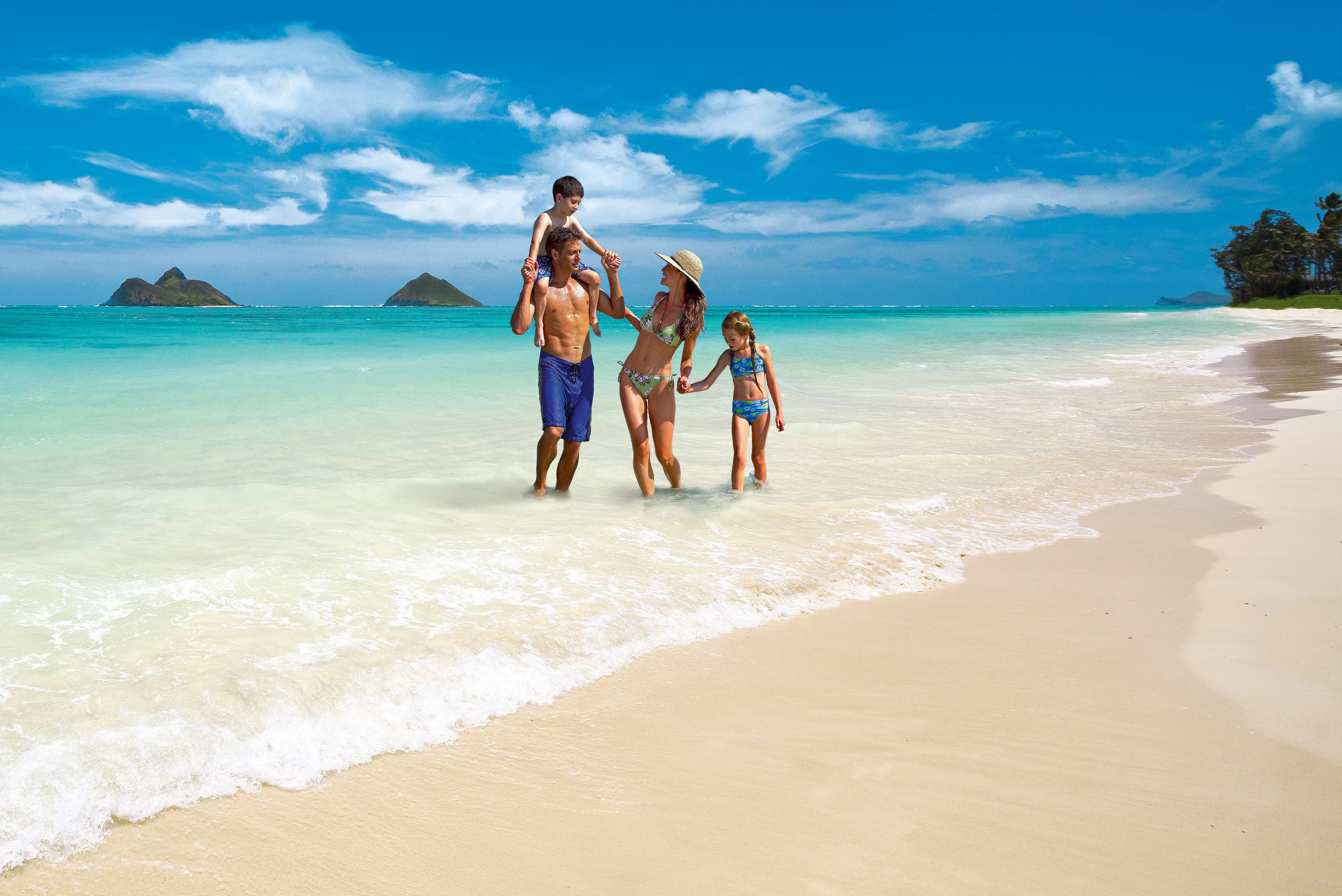 Traumstrand auf Oahu