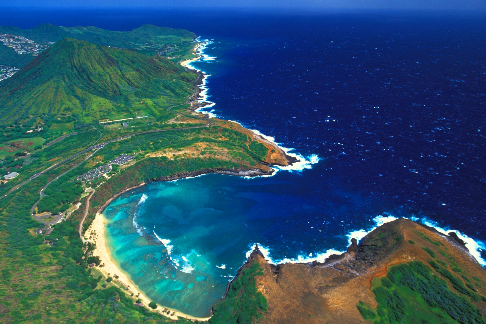 Blick auf die Hanauma Bay