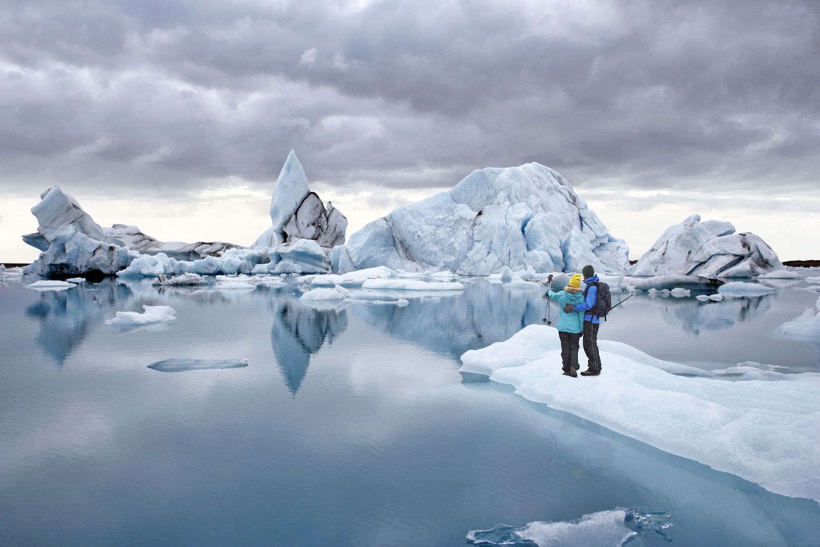 Auf dem JÃ¶kulsÃ¡rlÃ³n, Island