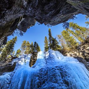 Maligne Canyon Icewalks im Jasper National Park Alberta