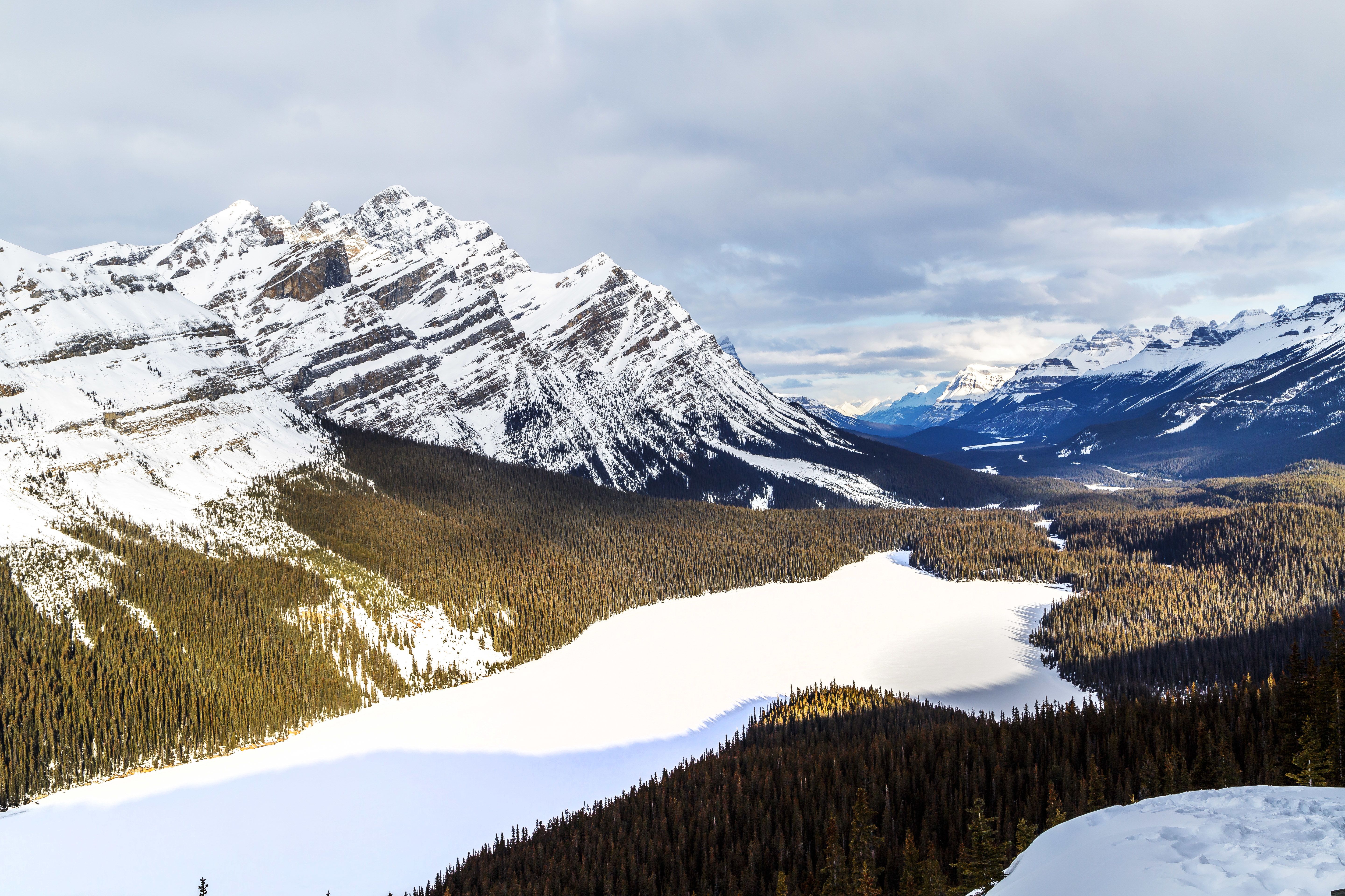 Peyto Lake am Icefields Parkway in Alberta