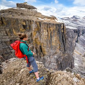 Aussicht vom Mount Nestor im Banff Nationalpark