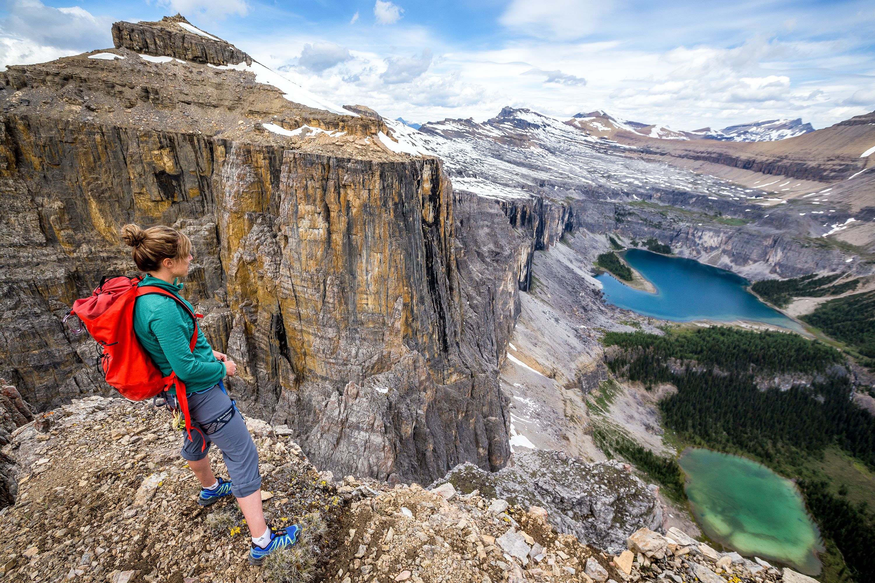 Aussicht vom Mount Nestor im Banff Nationalpark