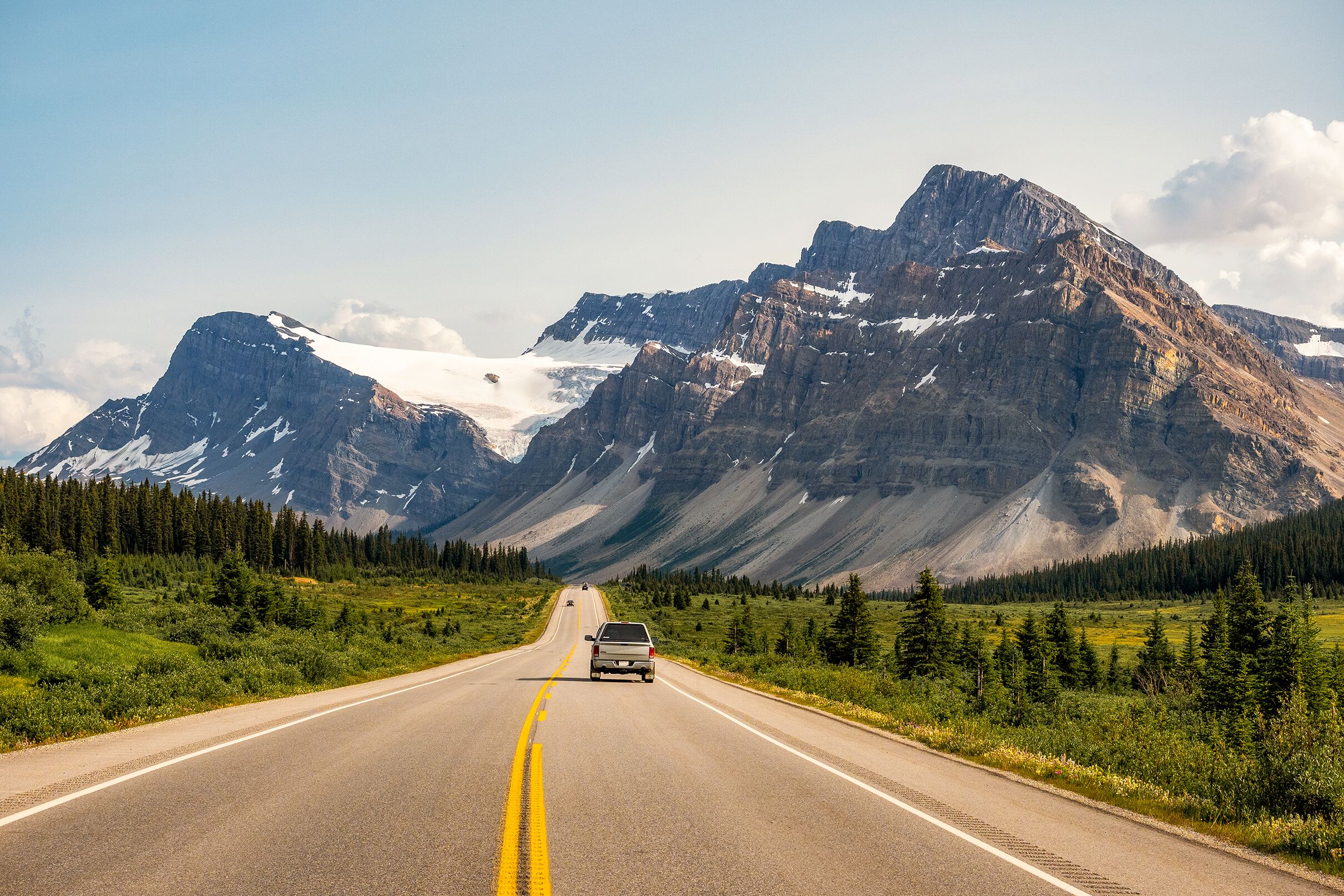 Den Icefield Parkway zwischen dem Banff Nationalpark und Jasper erleben