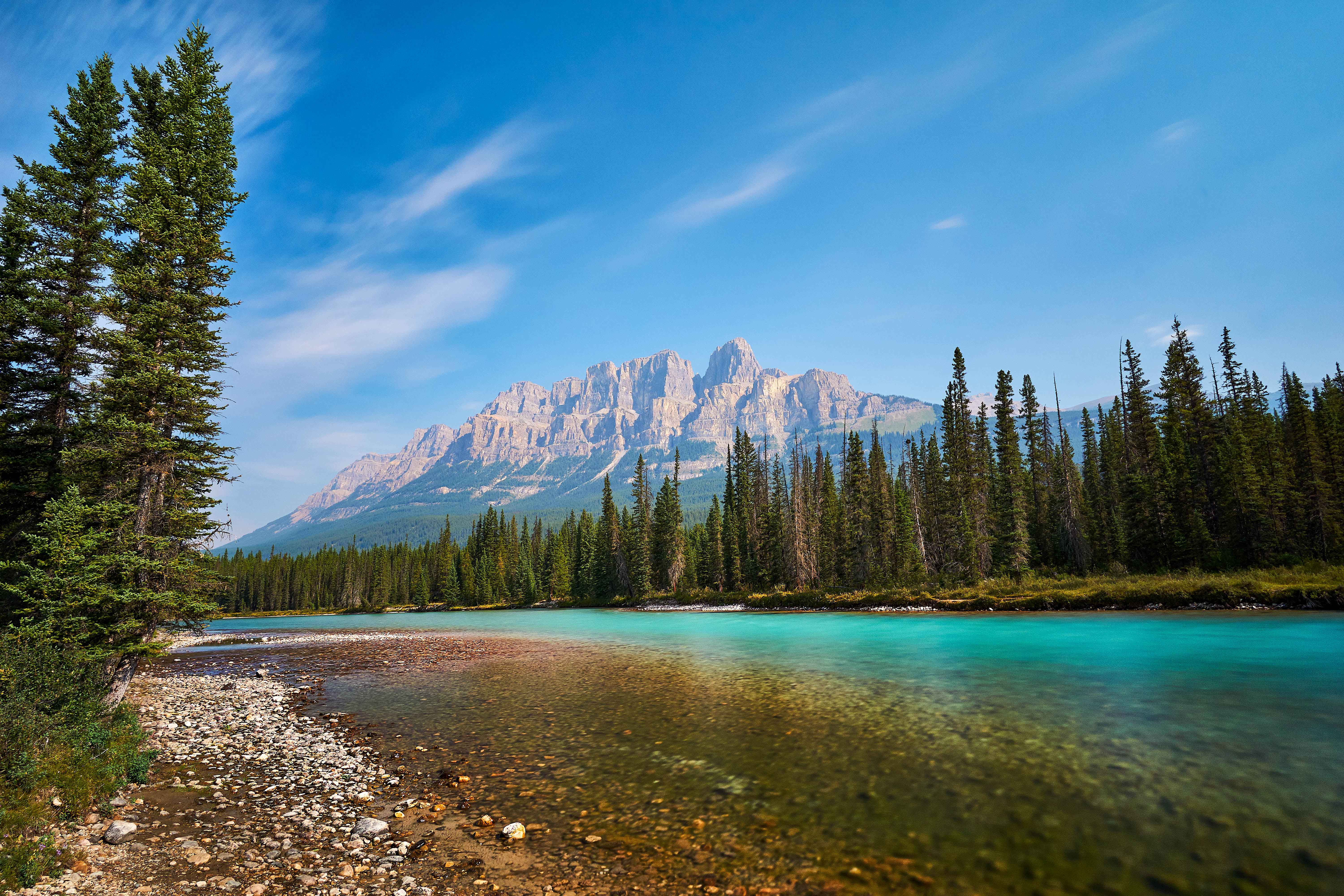 Blick auf den Banff Nationalpark, Alberta