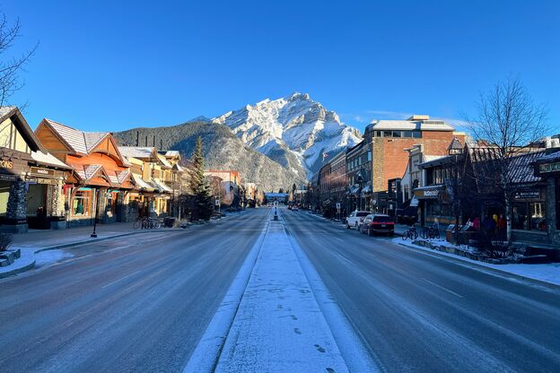 Banff im Winter Banff im Winter