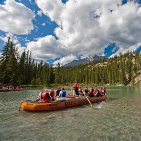 Banff Rafting Bow River