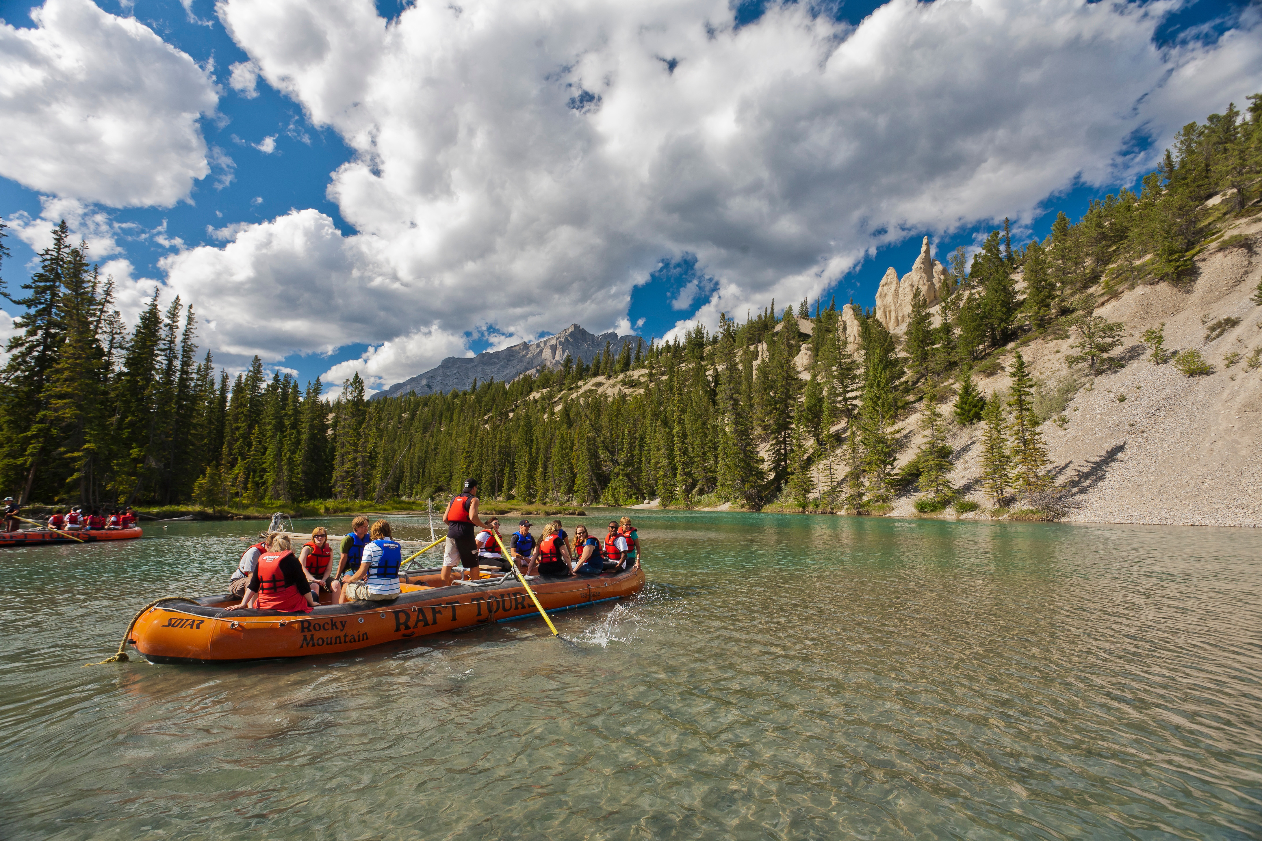 Banff Rafting Bow River