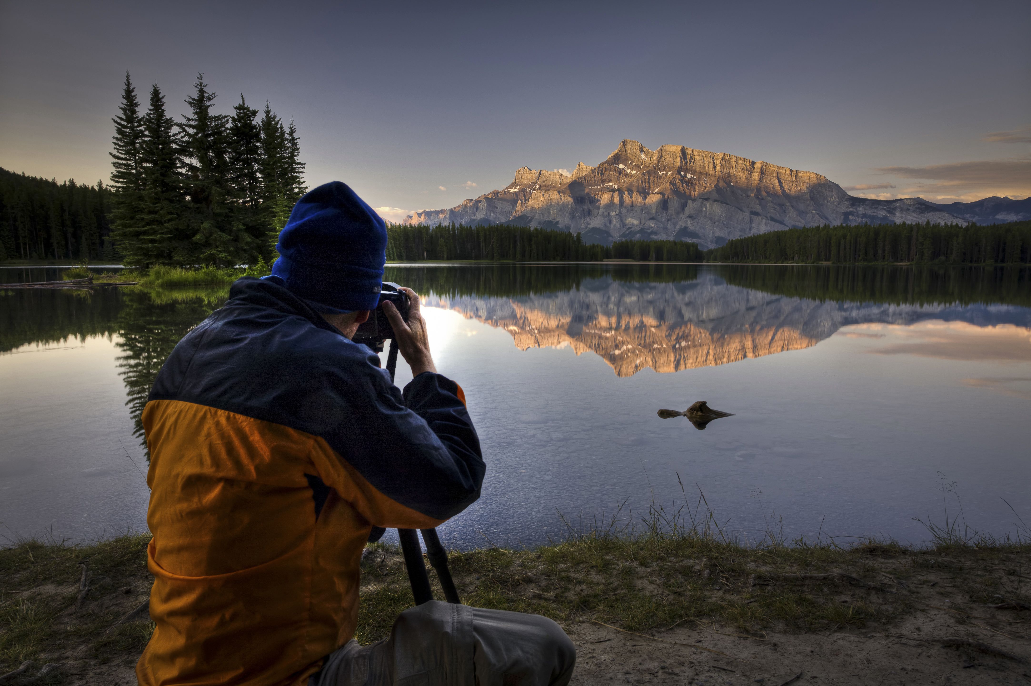 Fotograph am See