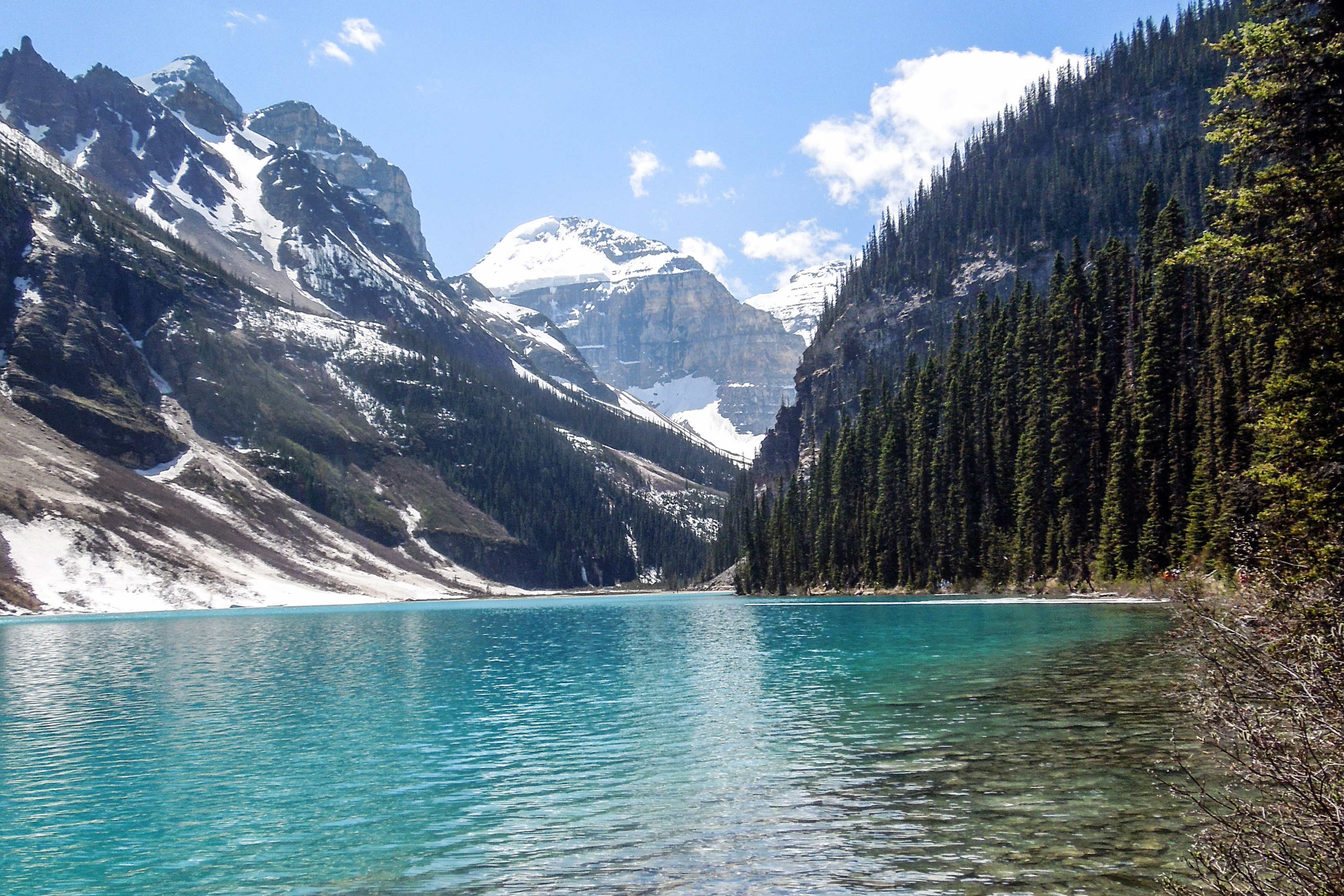 Lake Louise im Banff-Nationalpark in Alberta