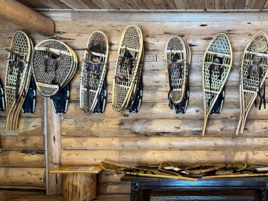 Schneeschuhwanderung am Lake Louise