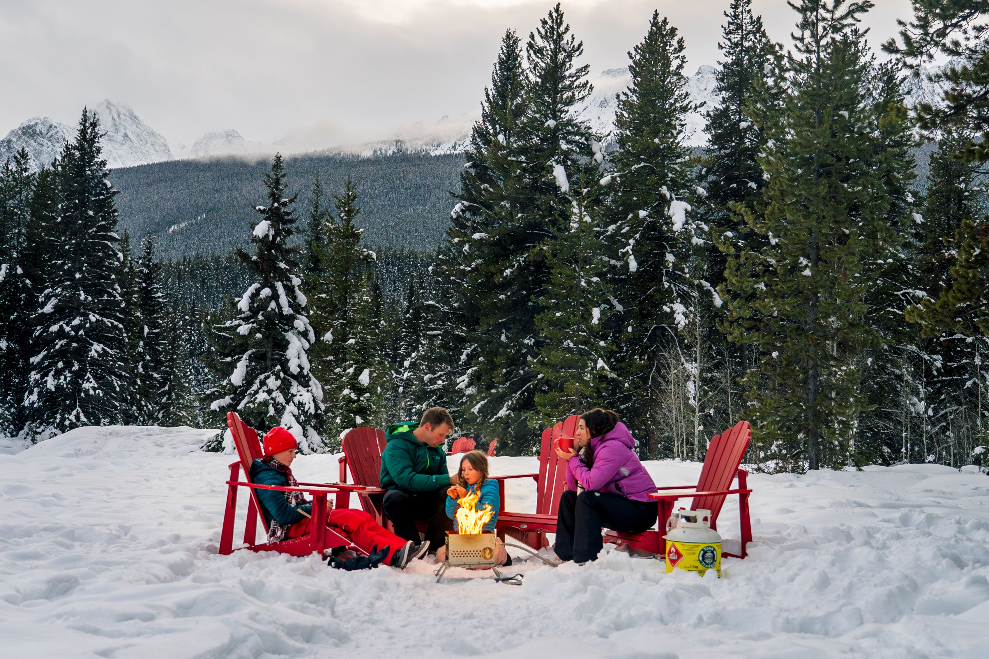 Winterabenteuer für die ganze Familie in Lake Louise Village