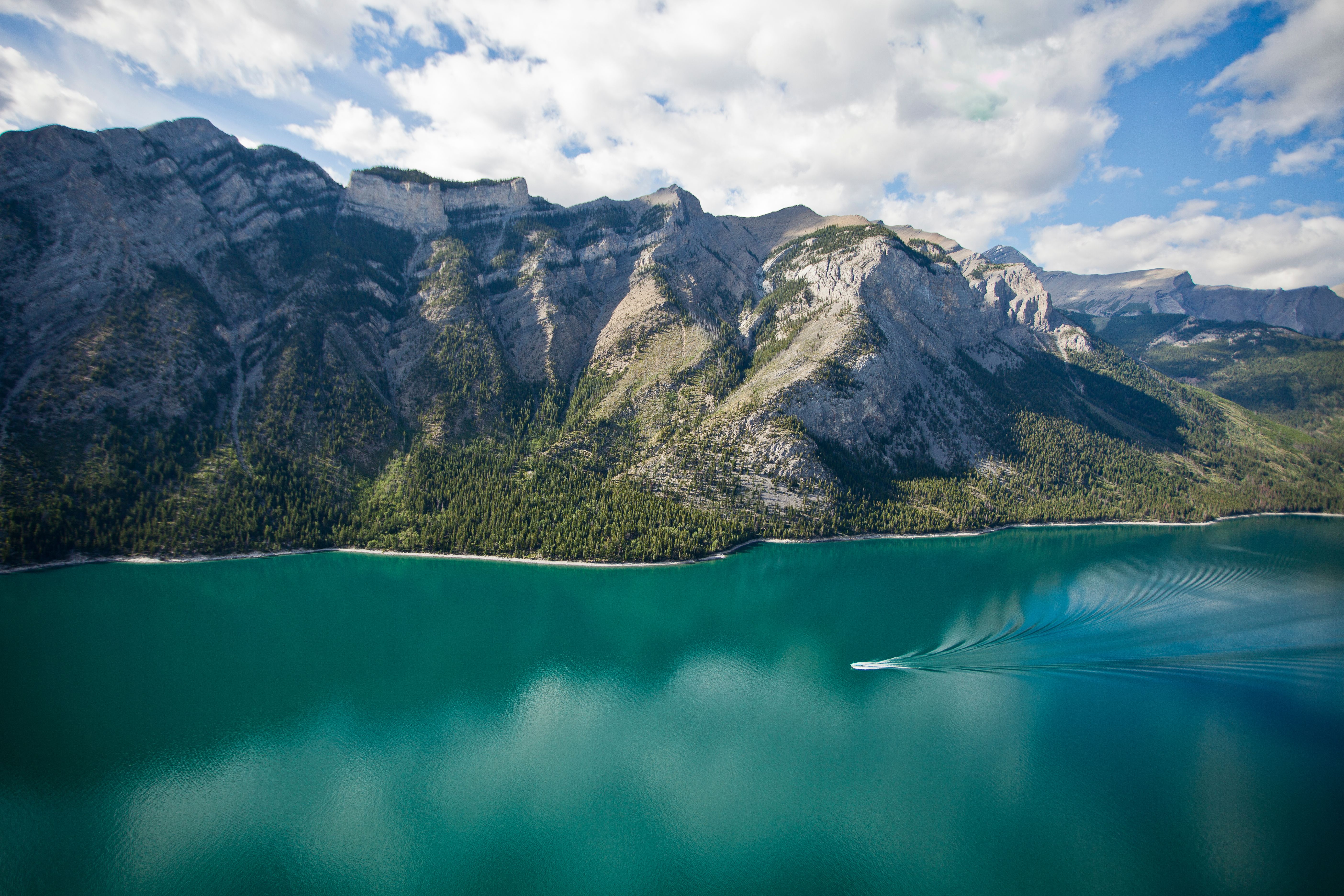 Lake Minnewanka - Boot