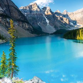 Moraine Lake Panorama, Banff, Alberta