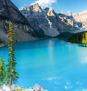 Moraine Lake Panorama, Banff, Alberta