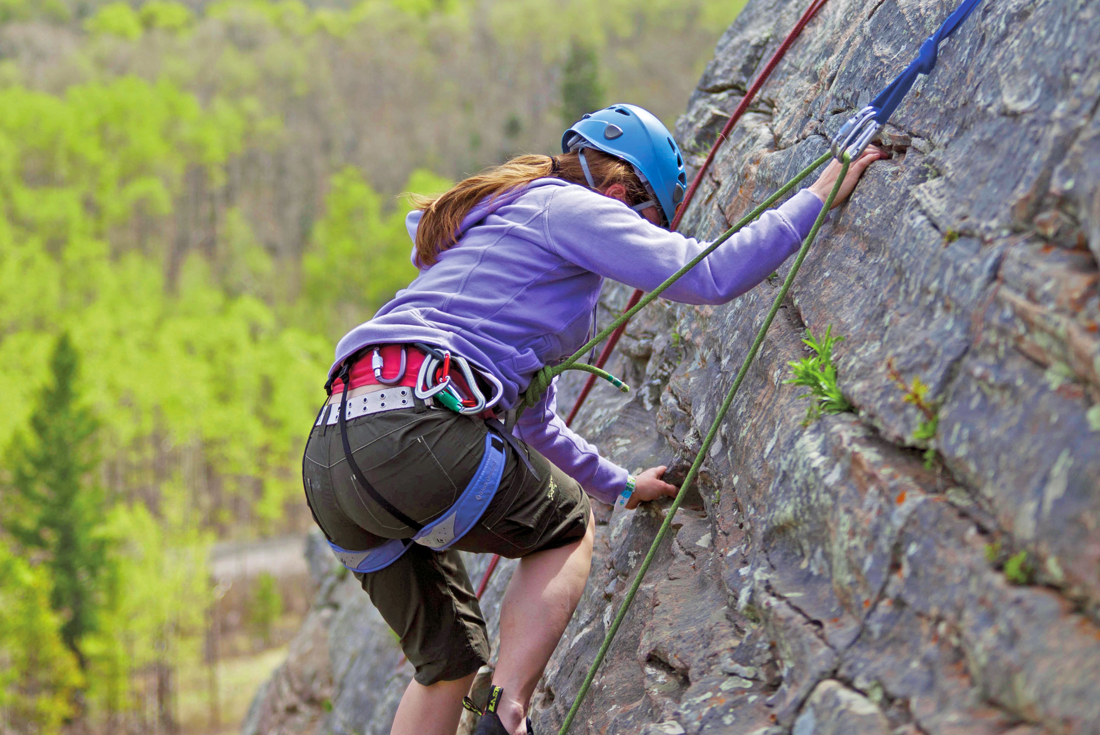 Rock Climbing im Banff National Park