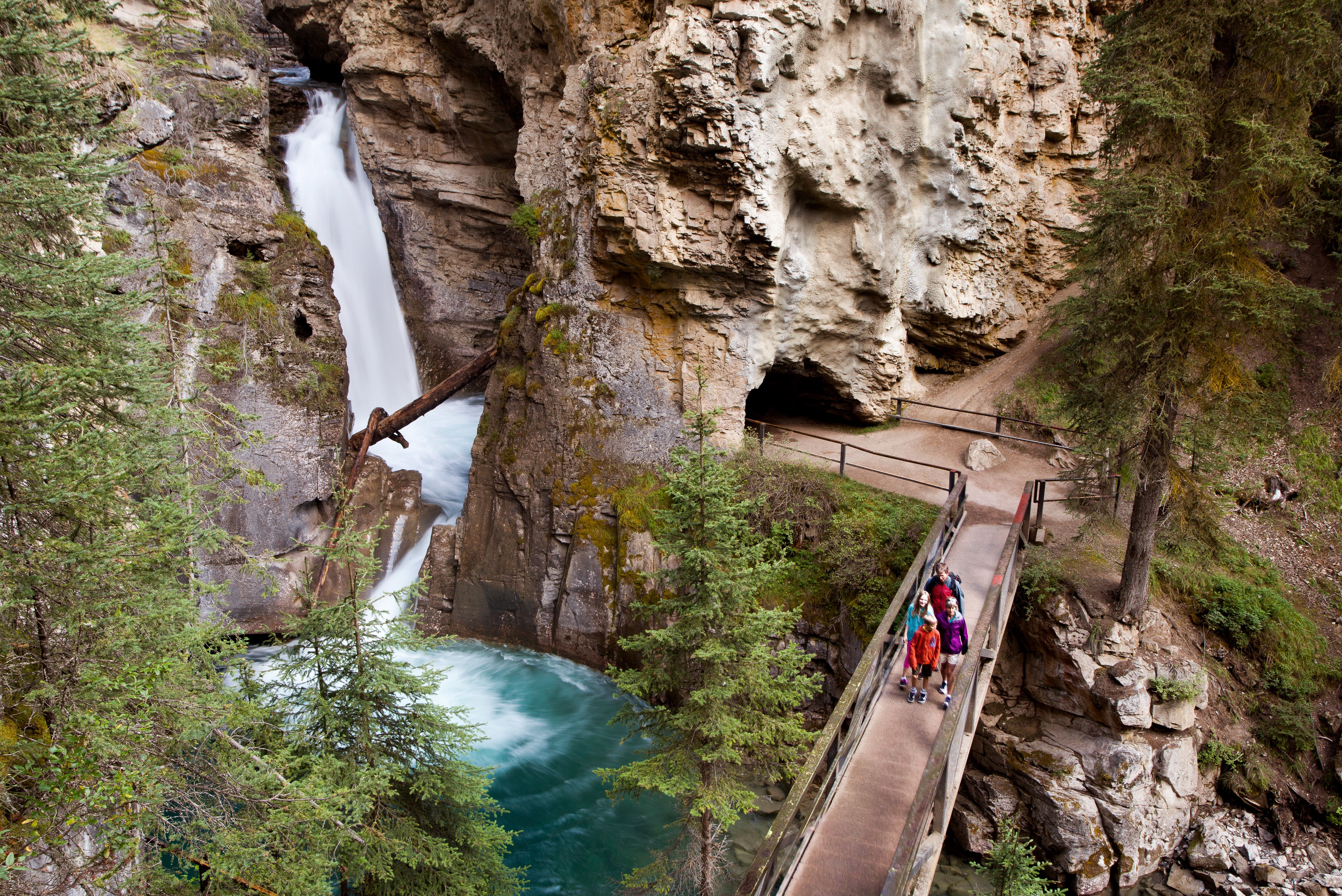 Johnston Canyon Wanderung