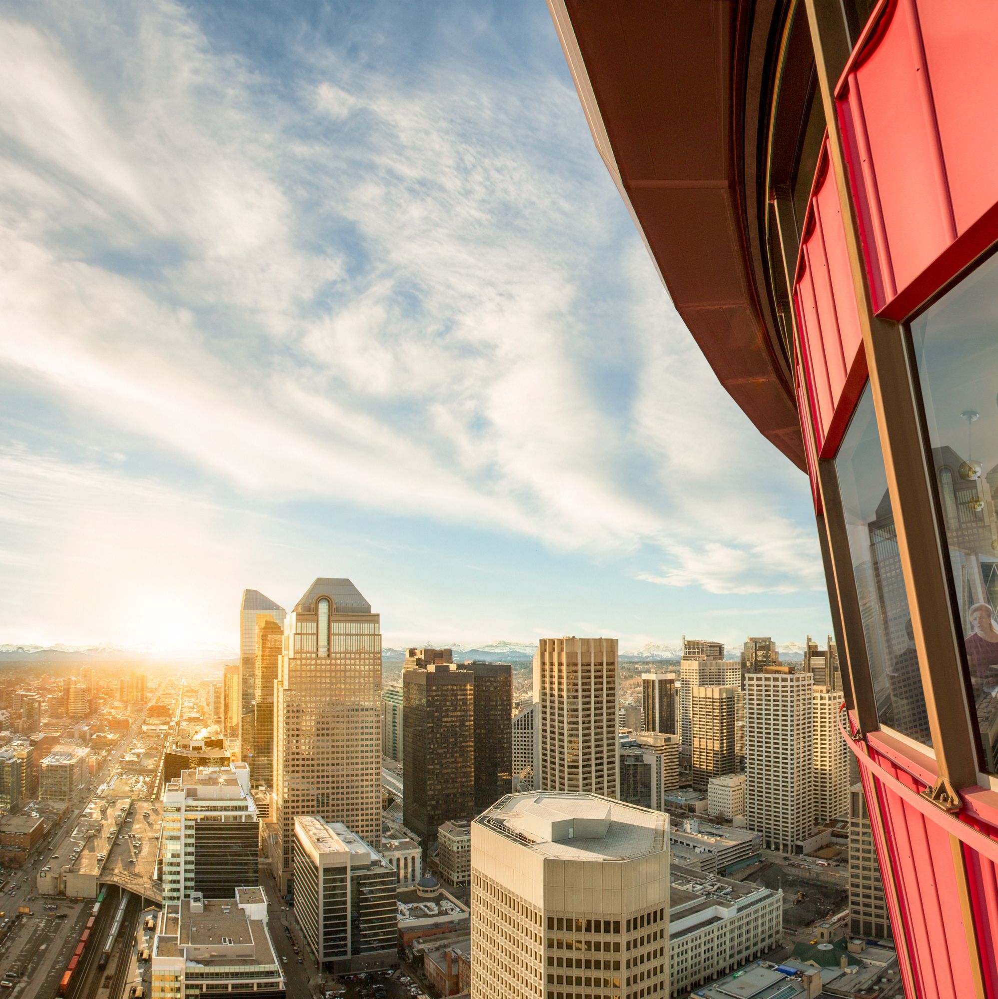 Aussicht vom Calgary Tower