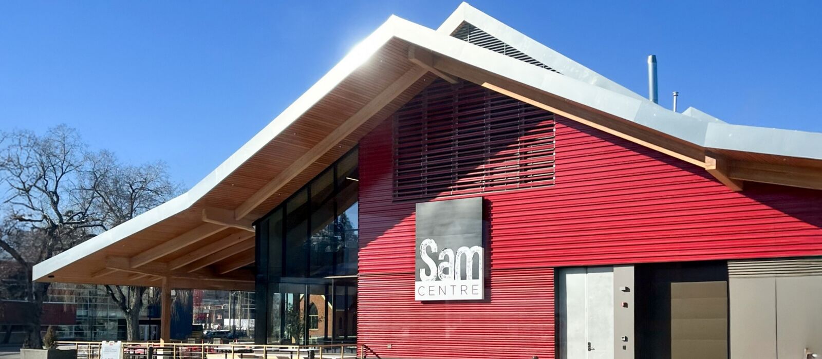 Außenansicht des Sam Centre in Calgary