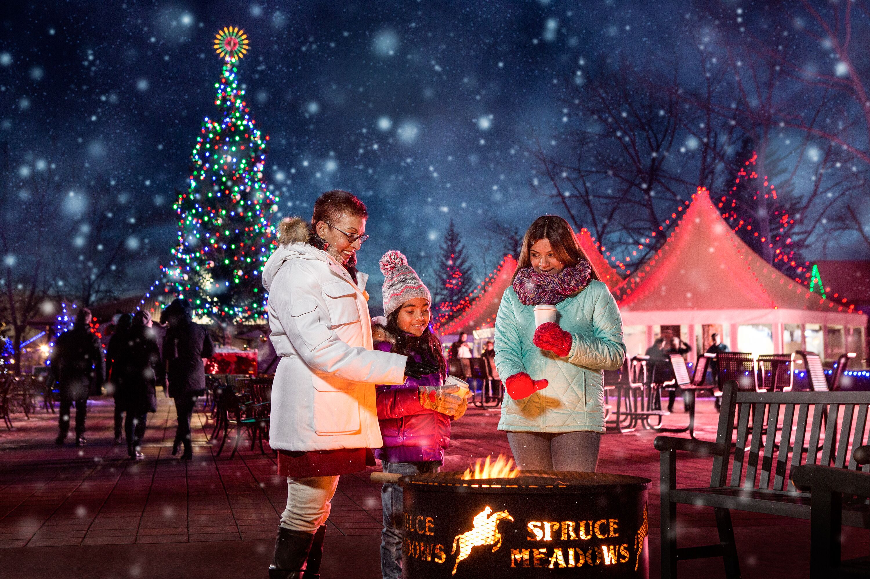 Internationaler Weihnachtsmarkt in Calgary