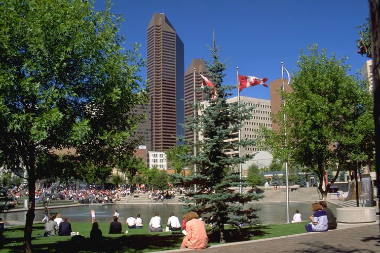 Olympic Plaza Park, Calgary