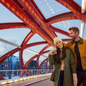 Peace Bridge in Calgary