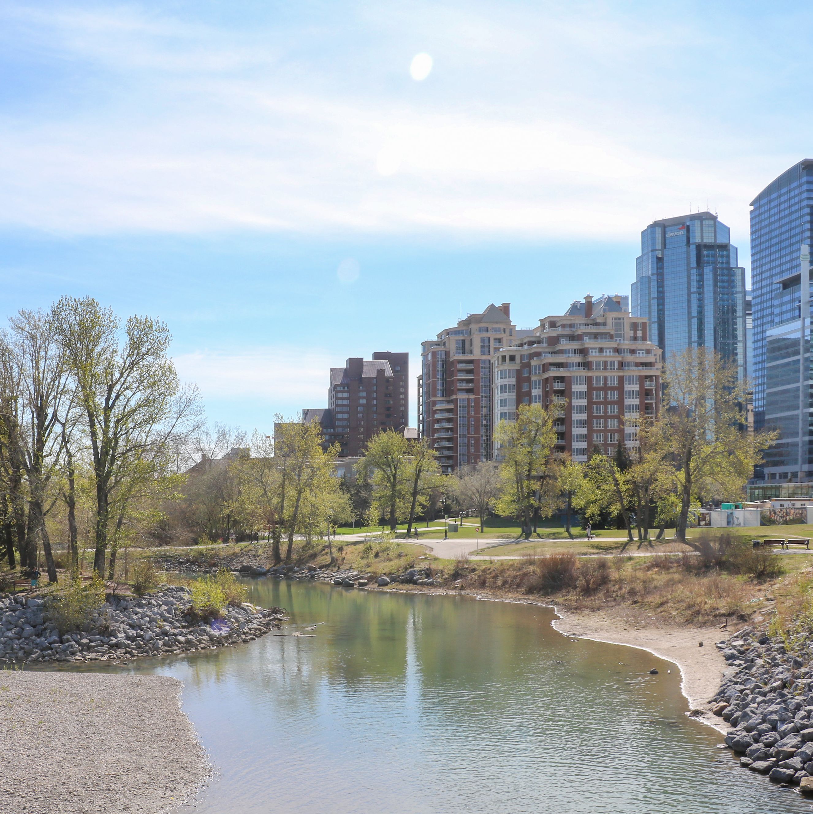 Der Princeâ€™s Island Park in Calgary