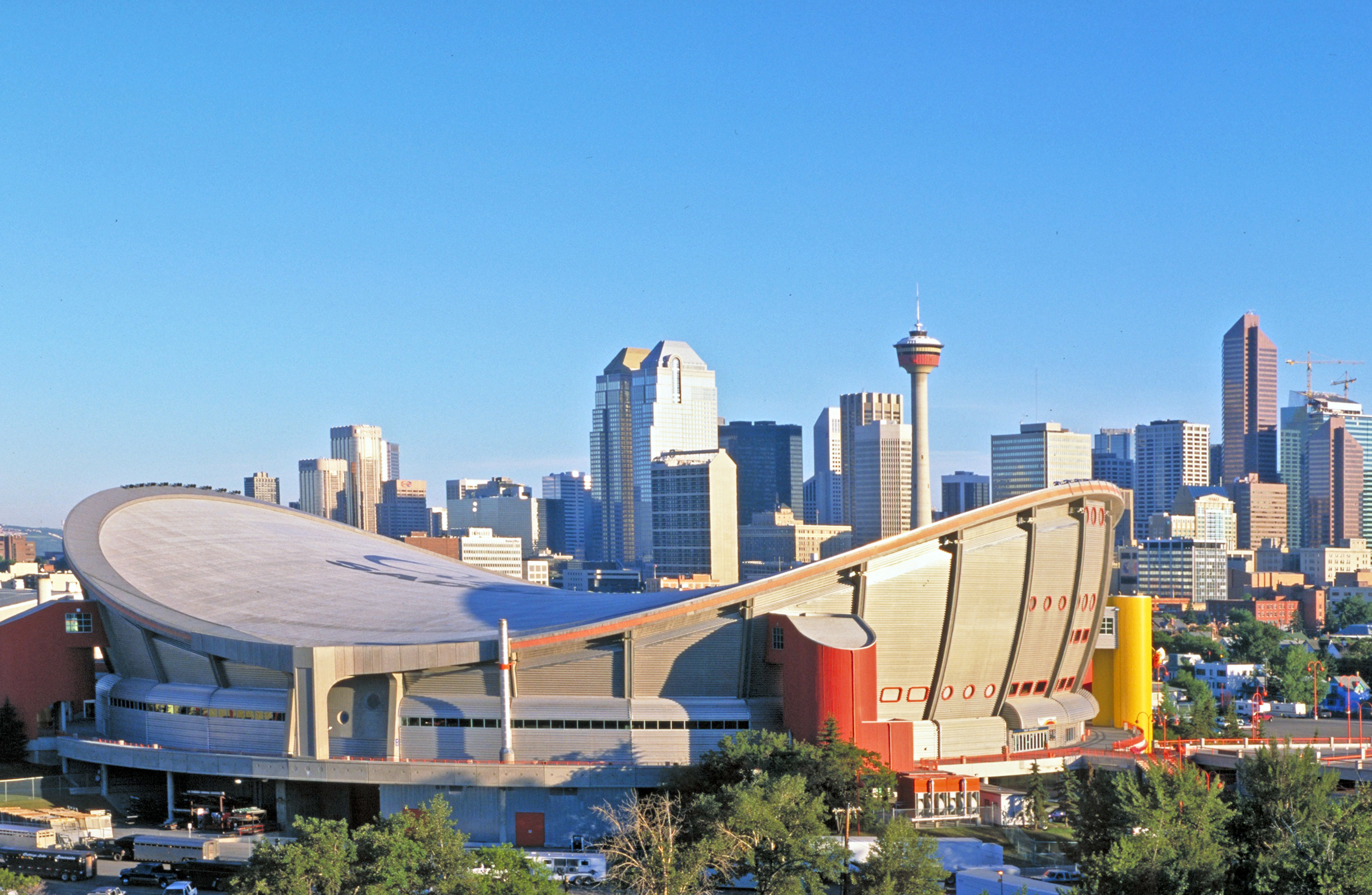 Skyline mit Saddledome