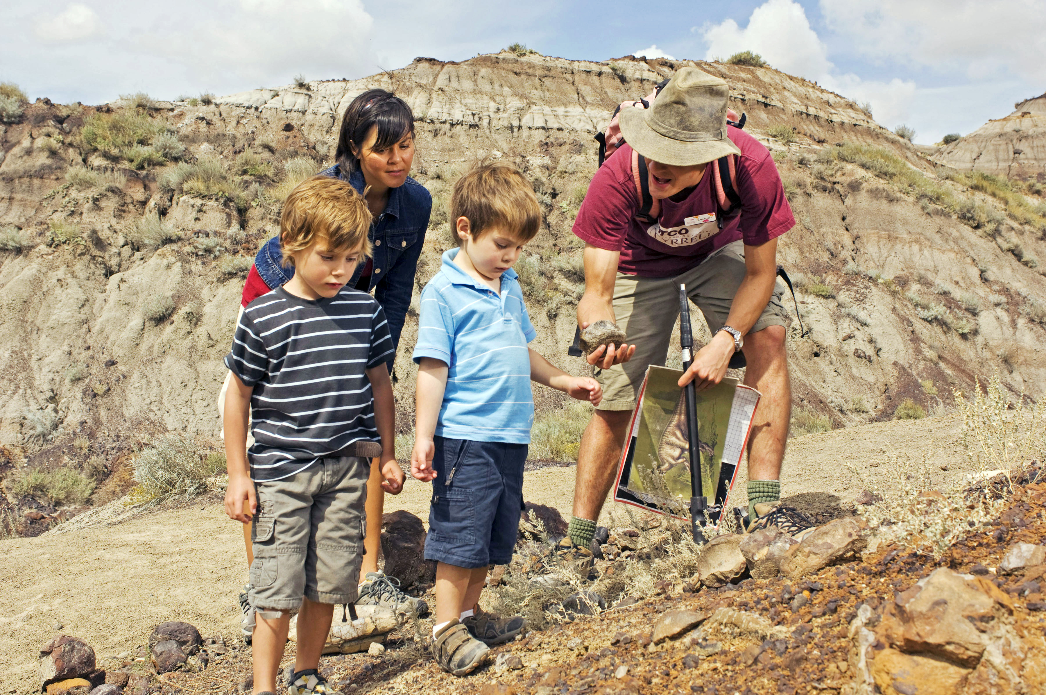 Im Dinosaur Provincial Park