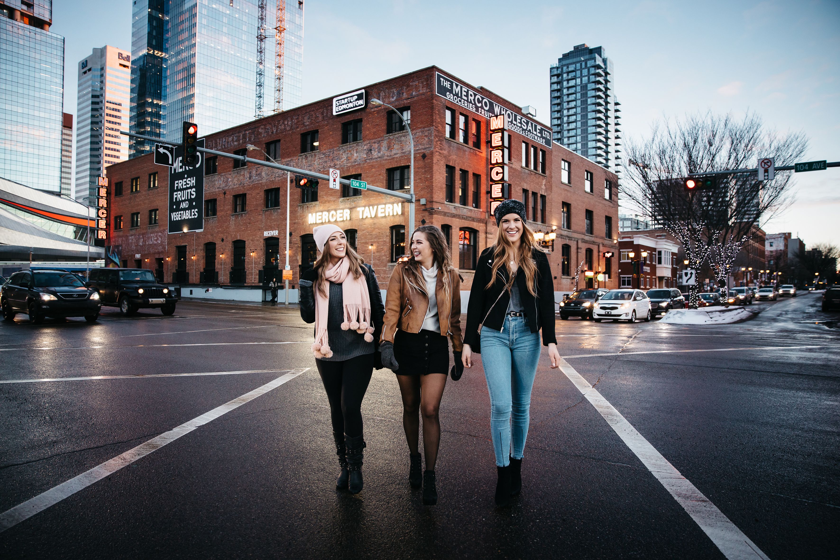 Gemeinsam Downtown Edmonton in Alberta erkunden