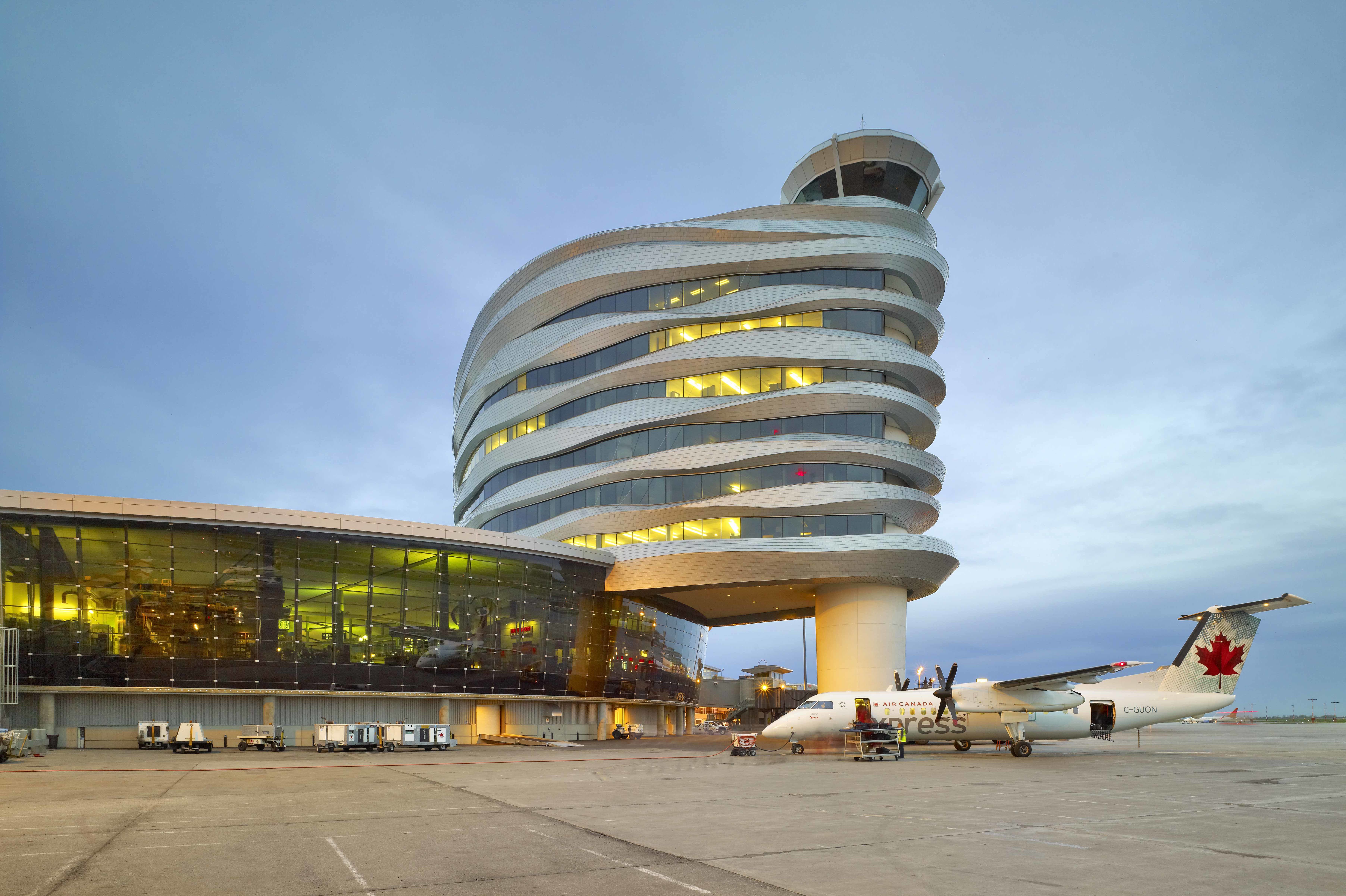 Der Adrian Warchola Flughafen in Edmonton