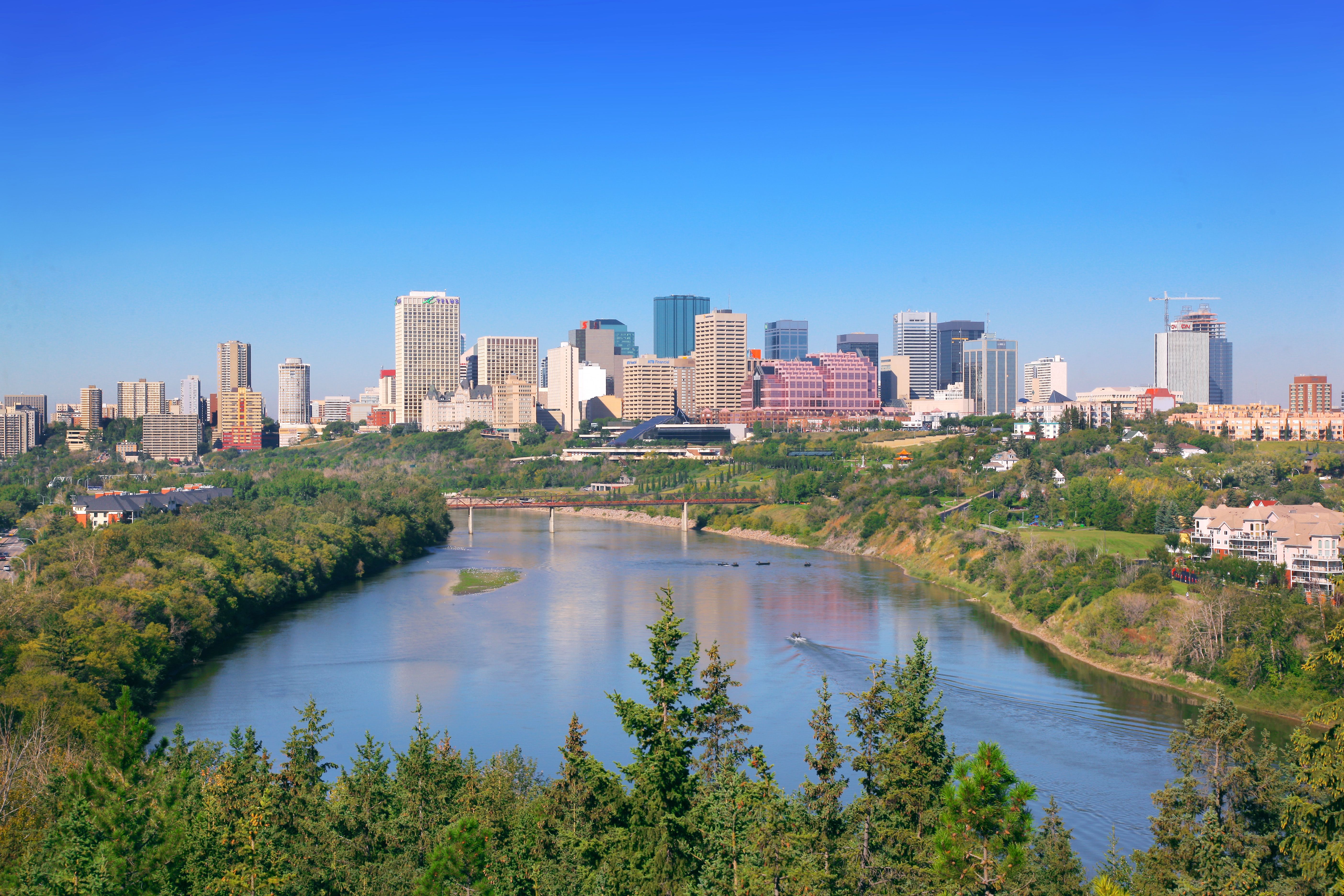 Skyline von Edmonton