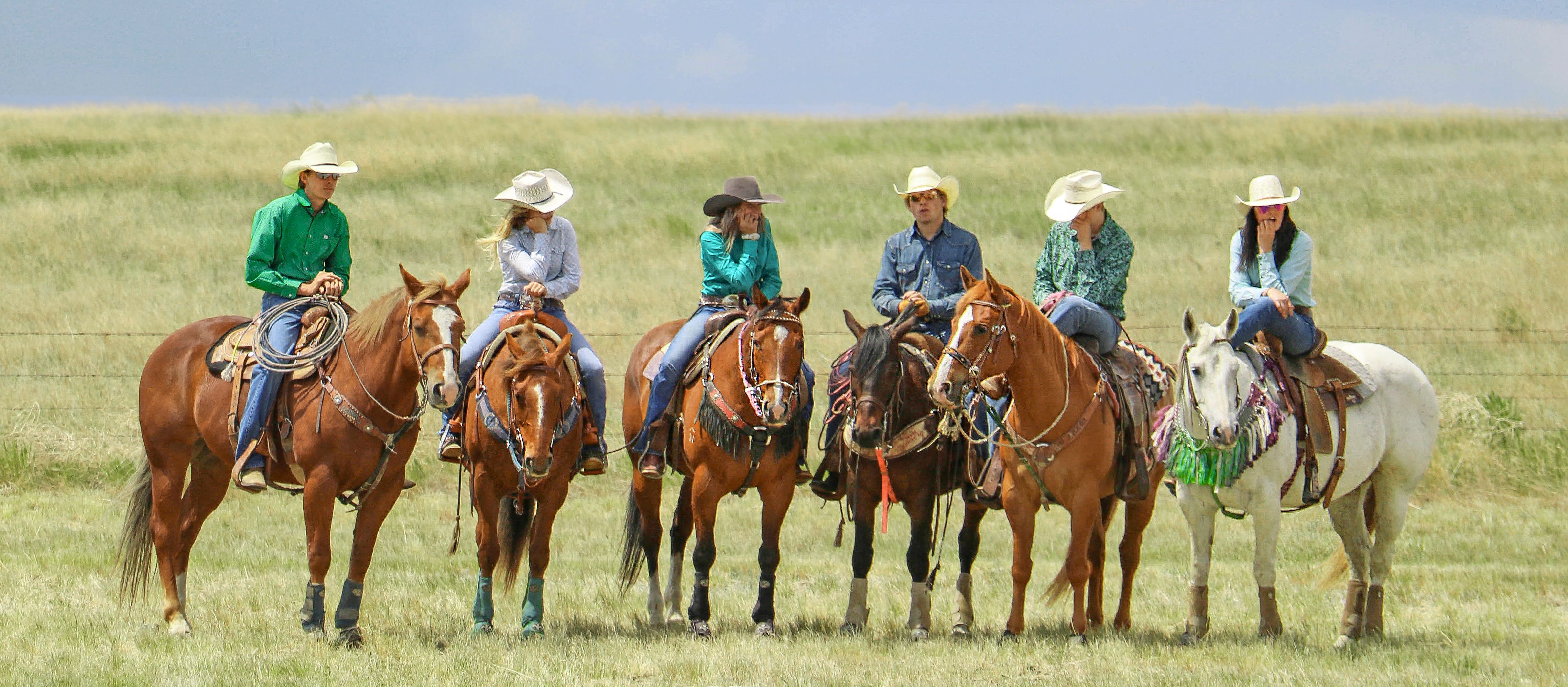 Ausreiten im Gooseberry Lake Provincial Park in Alberta