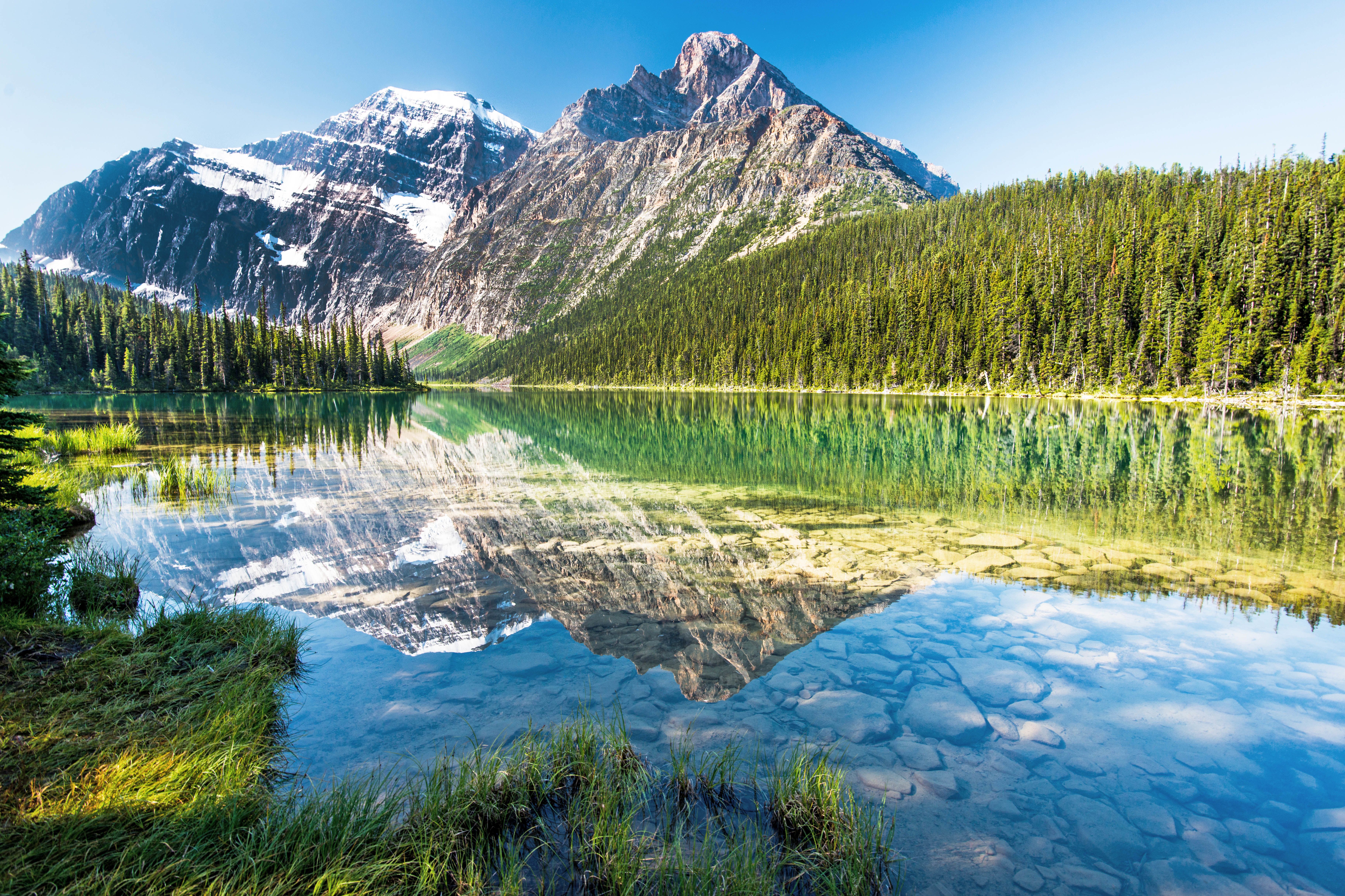 Mount Edith Cavell im Jasper National Park, Alberta