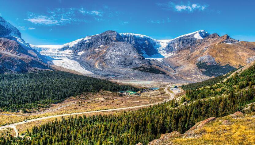 Der Wilcox Pass bei Jasper Der Wilcox Pass bei Jasper