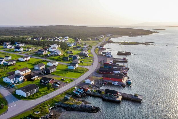 Luftaufnahme von Port au Choix Luftaufnahme von Port au Choix
