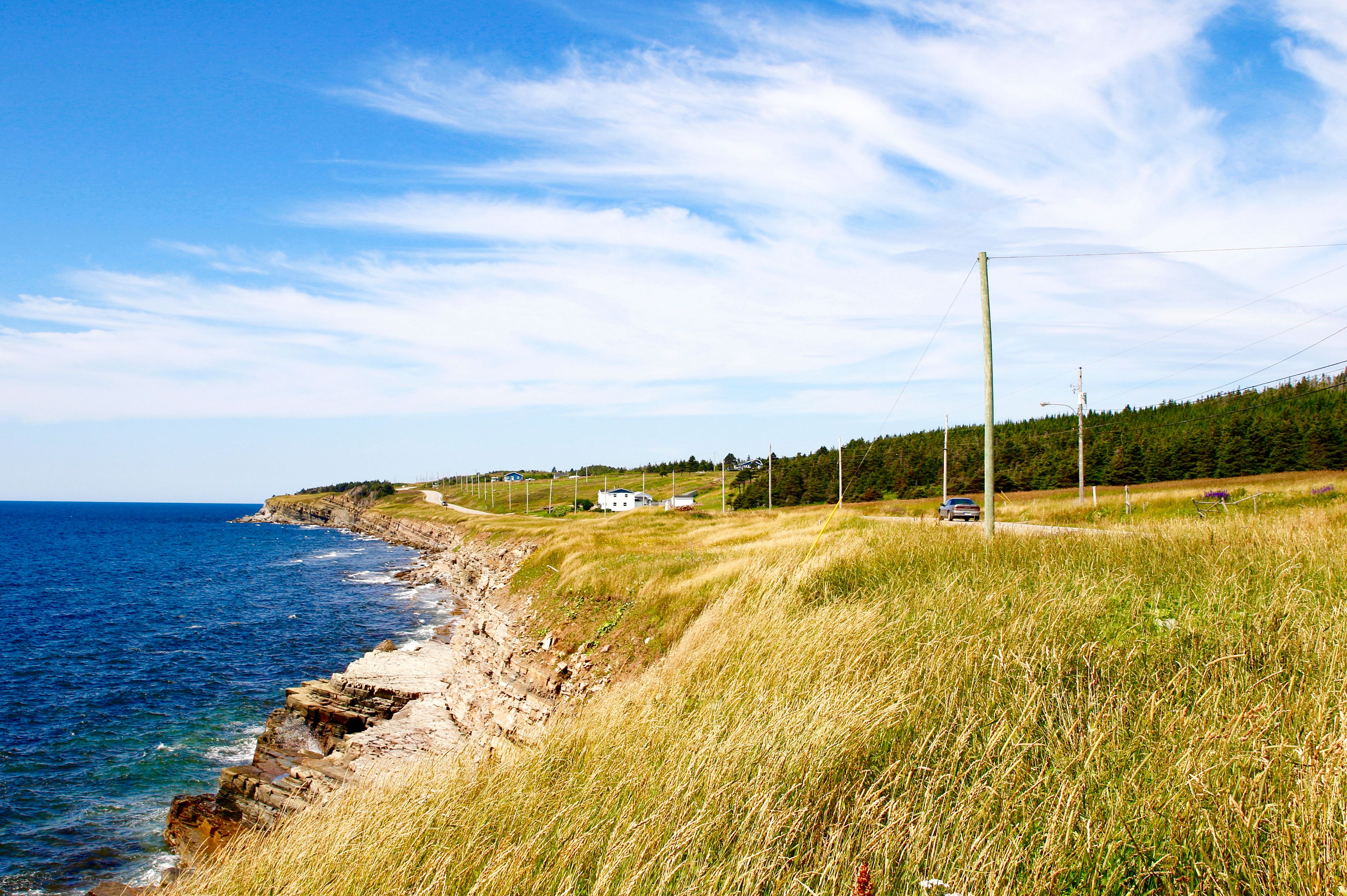 Die KÃ¼ste der Port-au-Port Halbinsel auf Neufundland