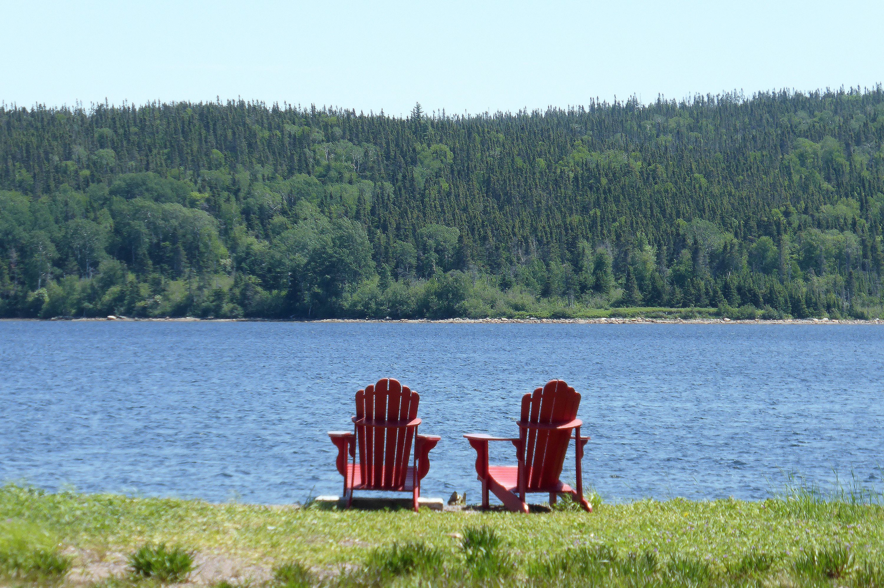 Ein Platz zum entspannen im Terra-Nova-Nationalpark