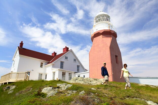 Das Long Point Lighthouse in Twillingate, Kanada Das Long Point Lighthouse in Twillingate, Kanada
