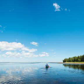 Paddeln auf dem Kouchibouguac River