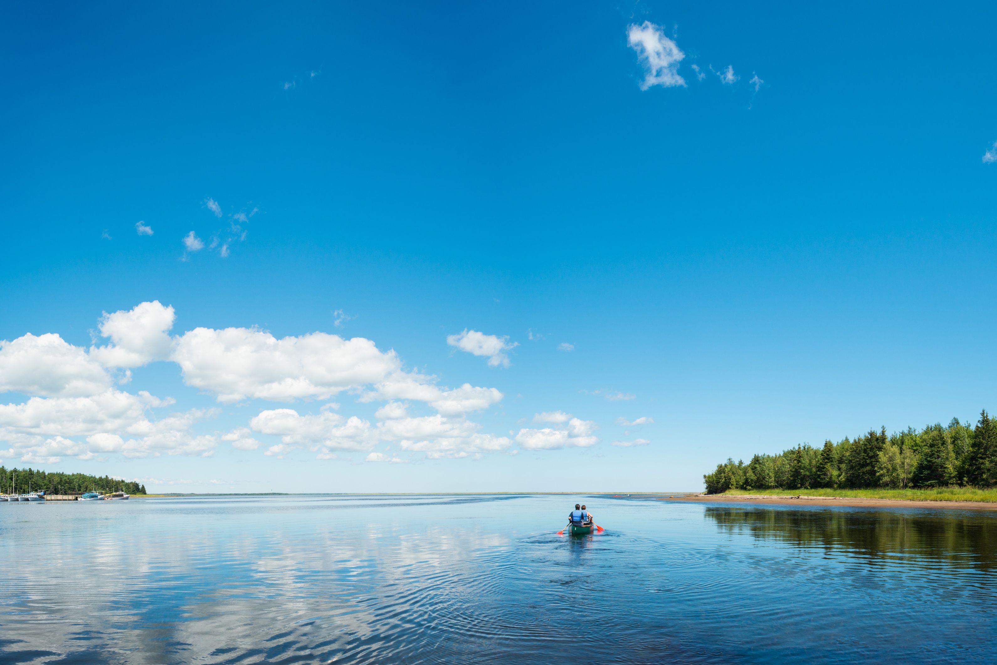Paddeln auf dem Kouchibouguac River