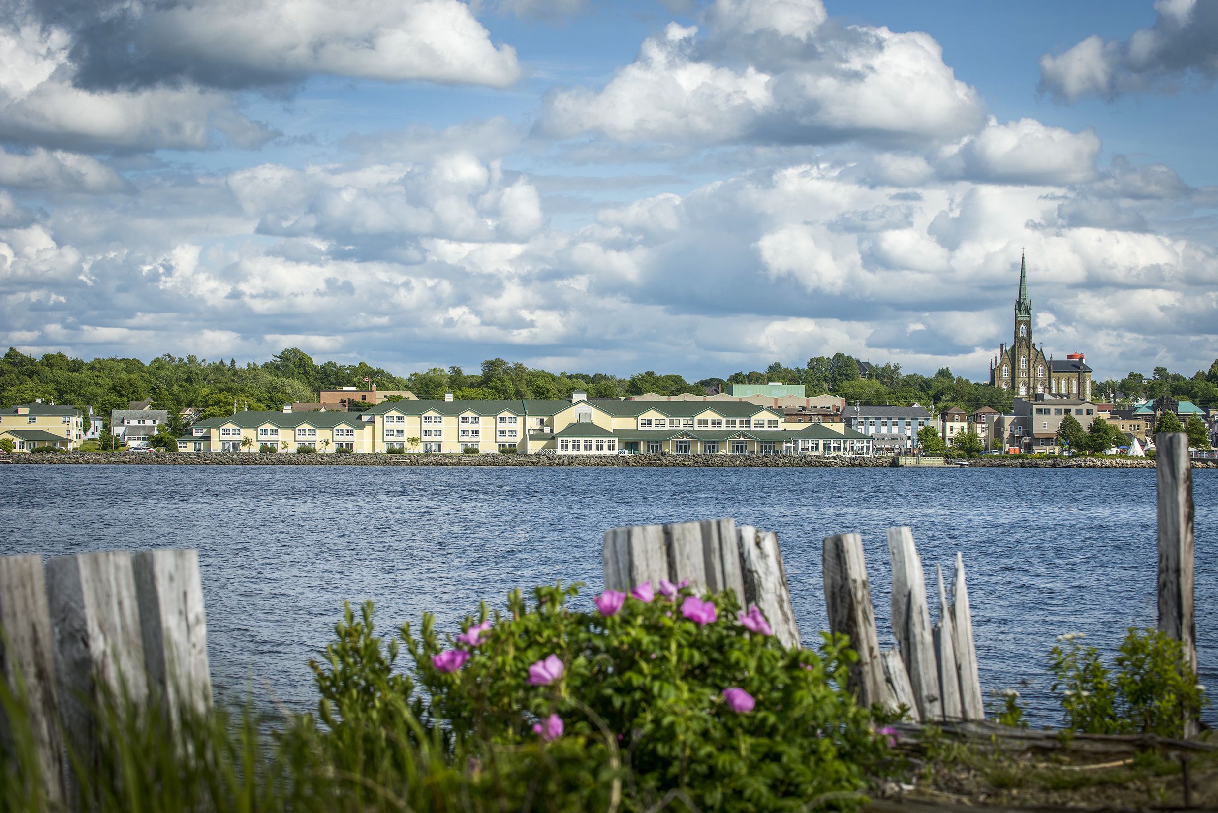 Die Stadt Miramichi in New Brunswick, Kanada