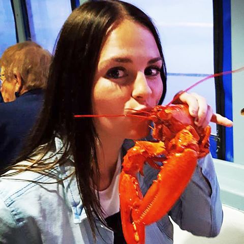 Dinner auf der Shediac Lobster Bootstour, Nova Scotia