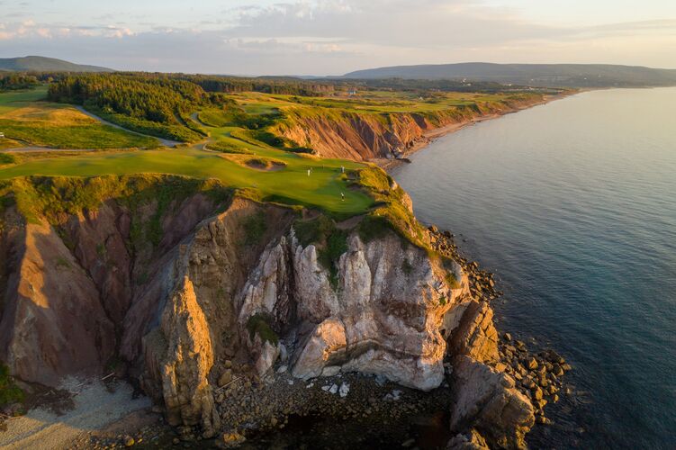 Die Cabot Cliffs auf Cape Breton Island