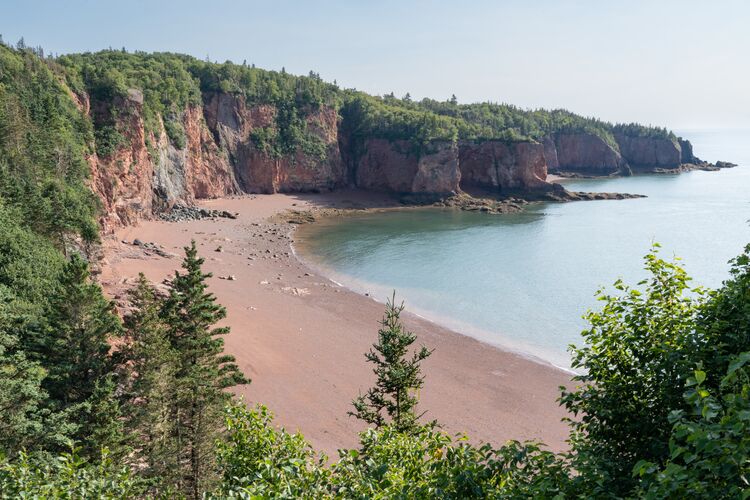 Küstenlandschaft im Cape Chignecto Provincial Park