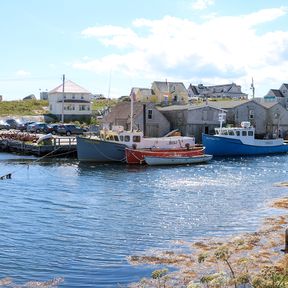 Fischerdorf bei Peggys Cove