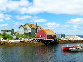 Häuser in Peggy's Cove