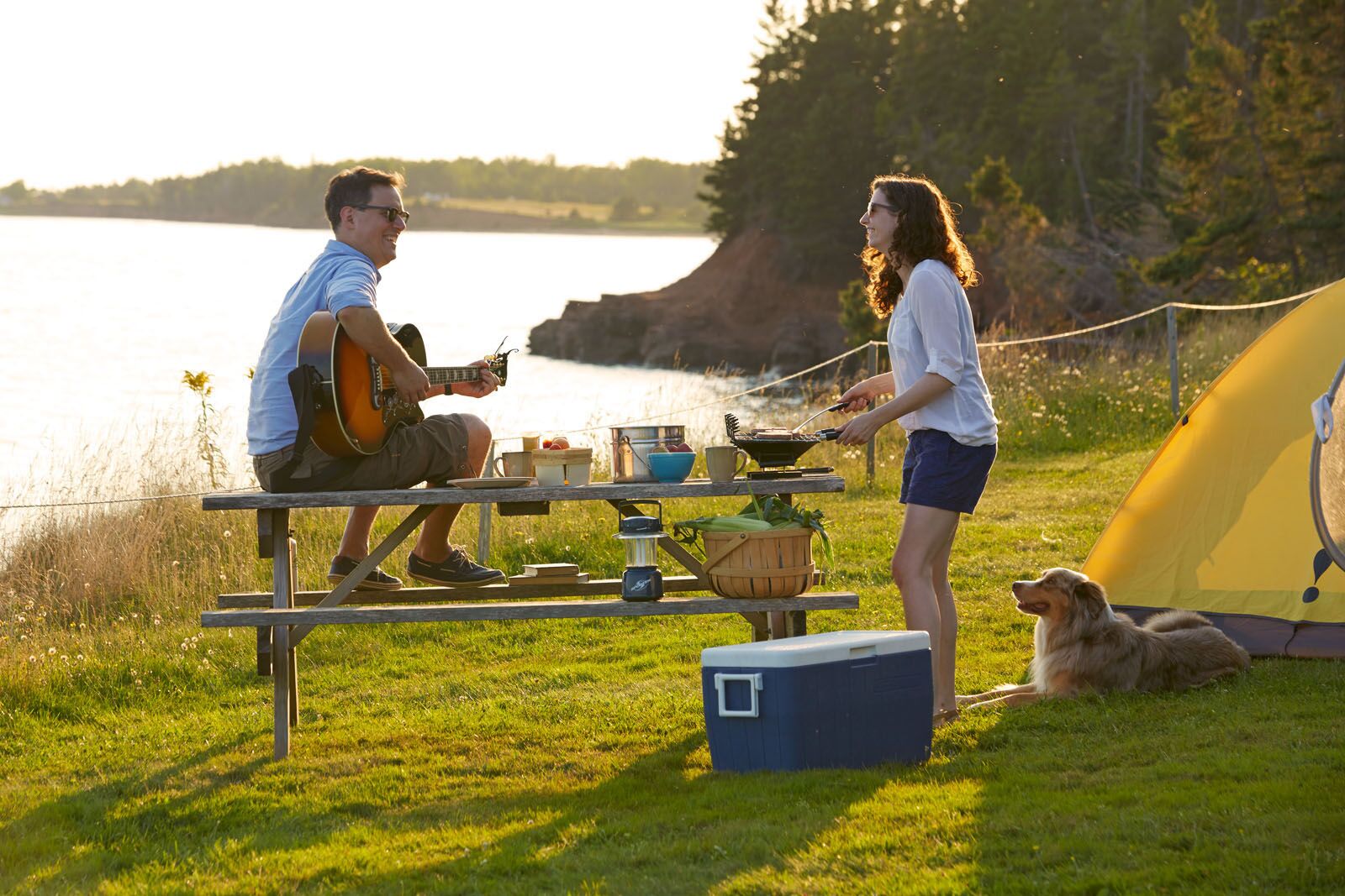 Camping auf Prince Edward Island