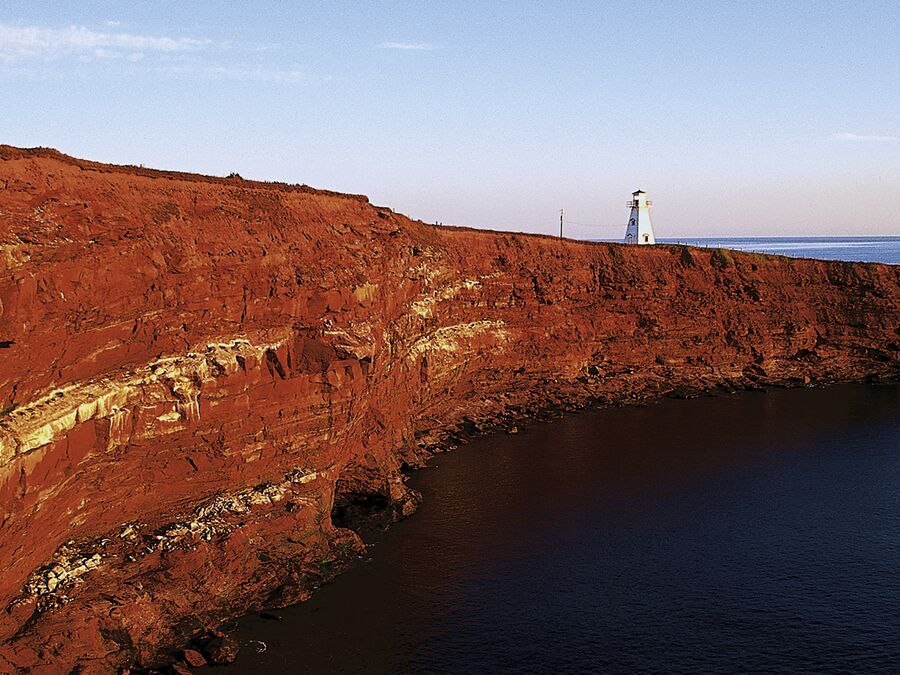 Leuchtturm am East Point auf Prince Edward Island